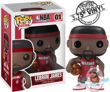 NBA Lebron James POP Vinyl Figures by Funko