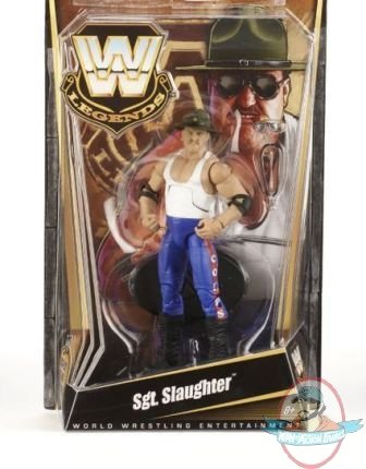 WWE Legends series 1 Sgt. Slaughter by Mattel