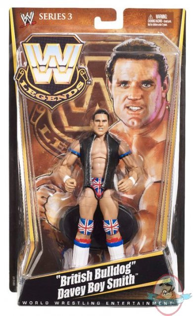 WWE Legends Series 3 The British Bulldog Davey Boy Smith by Mattel