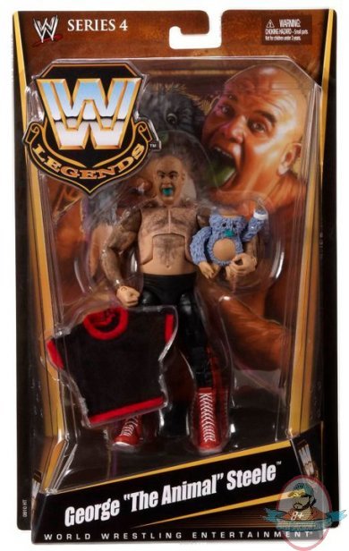 WWE Legends Series 4 George "The Animal" Steele  by Mattel