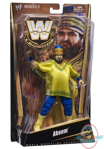 WWE Legends Series 5 Akeem by Mattel