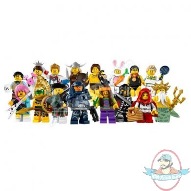 Lego 8831 Minifigures Series 7 Display Box (60 Figures)