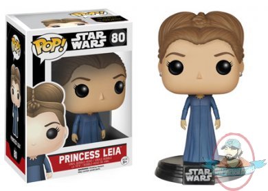 Pop! Star Wars The Force Awakens Princess Leia Figure Funko #80