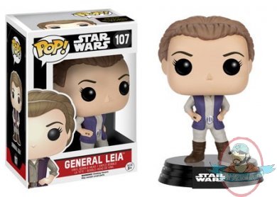 Pop! Star Wars The Force Awakens General Leia #107 Figure Funko