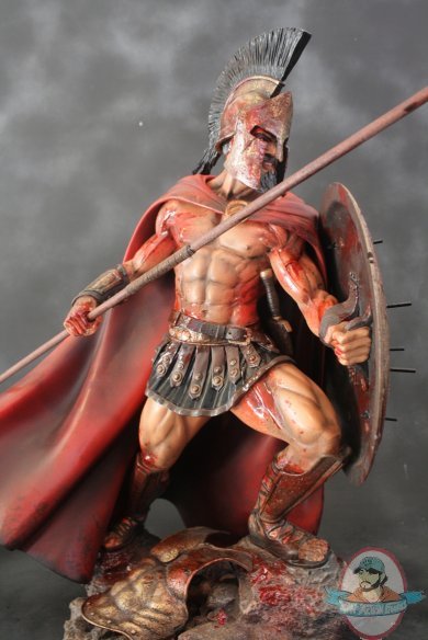 Leonidas Battle Rage 1/4 Scale 19" inches Statue ARH Studios