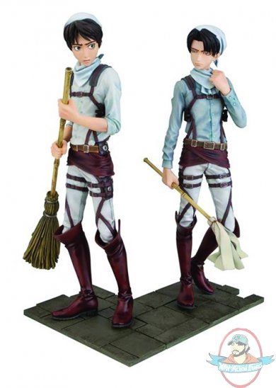 Attack on Titan Deluxe Figure Levi Cleaning Version by Banpresto 