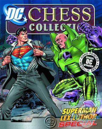 Dc Chess Magazine Special Superman & Lex Luthor Alt King Eaglemoss