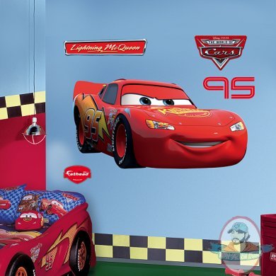 Fathead Disney The World of Cars Lightning McQueen