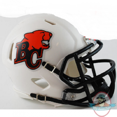 B C Lions Mini Speed Football Helmet Ridell