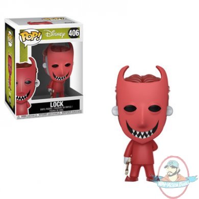 Pop! Disney Nightmare Before Christmas Lock #406 Vinyl Figure Funko