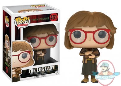 Pop Television Twin Peaks The Log lady # 451 Vinyl Figure by Funko