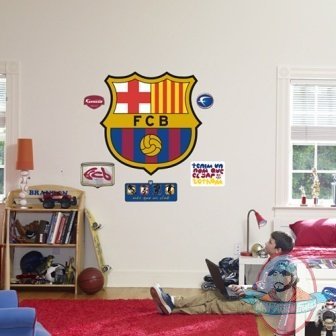 Fathead FC Barcelona Crest Logo Barca La Liga