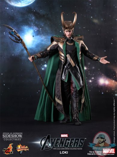 Loki from Avengers 12 inch figure by Hot Toys