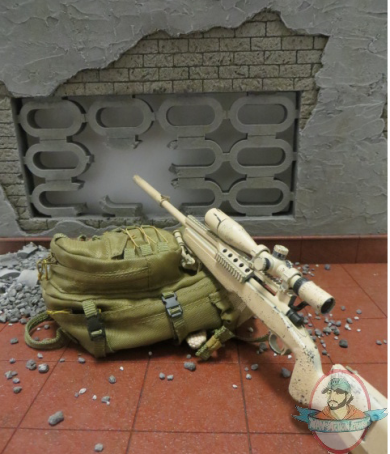 1/6 Ramadi Rooftop Hand Crafted Display Long Base 4 Sniper Chris Kyle