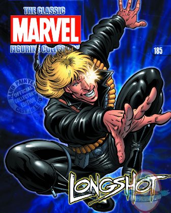 Classic Marvel Figurine Collection Magazine #185 Longshot Eaglemoss