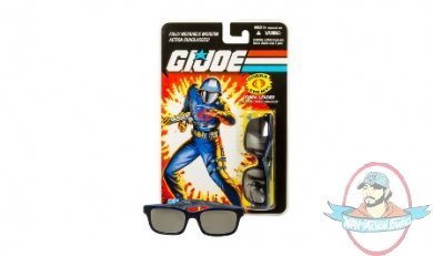 Gi Joe Cobra Commander Sunglasses Adult Limited to 100 pieces