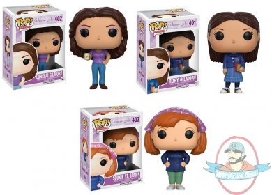Pop Television Gilmore Girls Set of 3 Vinyl Figures by Funko
