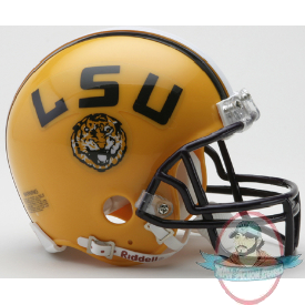 LSU Tigers NCAA Mini Authentic Helmet by Riddell
