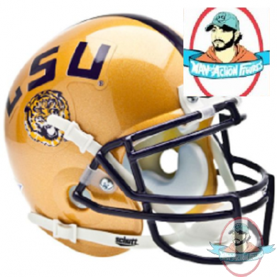 LSU Tigers Mini XP Authentic Gold Helmet by Schutt 
