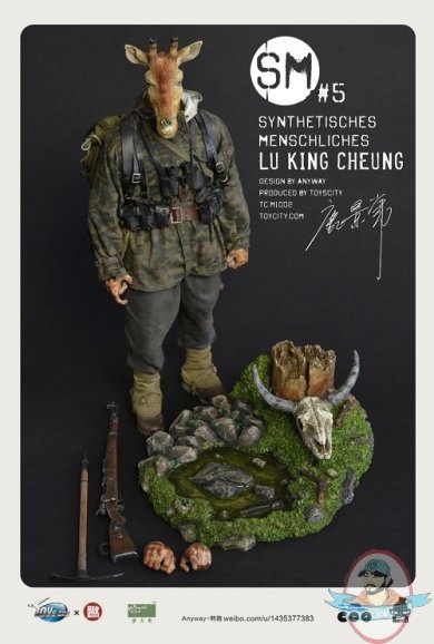 1/6 Synthetisches Menschliches (#5) Lu King Cheung Figure Toys City