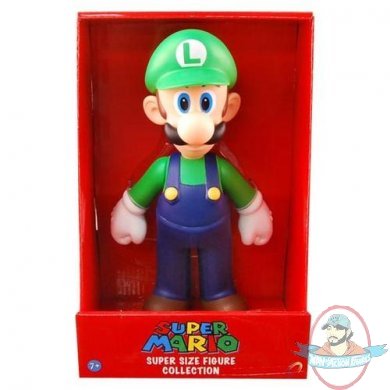 Super Mario Brothers 9-Inch Action Figure Luigi