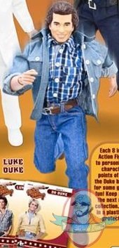 The Dukes of Hazzard Series 1 8" Retro Figure Luke Duke Figures Toy