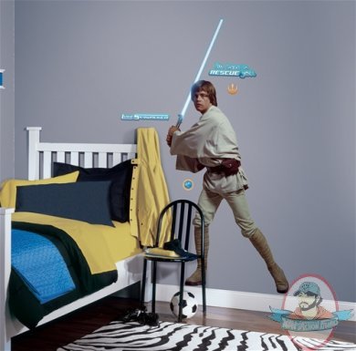 Star Wars Classic  Luke Skywalker Giant Wall Decal by Roommates