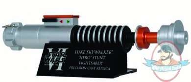 Star Wars Rotj Luke Skywalker Stunt Lightsaber Replica EFX Used F 