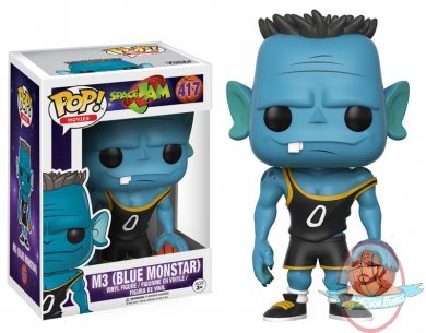 Pop! Movies: Space Jam M3 Blue Monstar #417 Action Figure by Funko