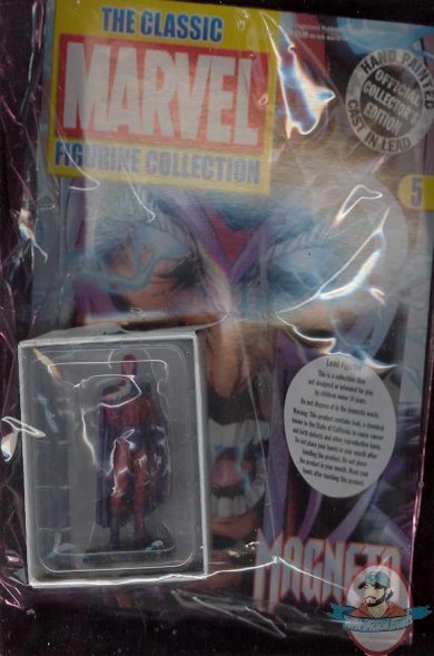Issue #5 MAGNETO Magazine Only Classic Marvel Figurine Collection 