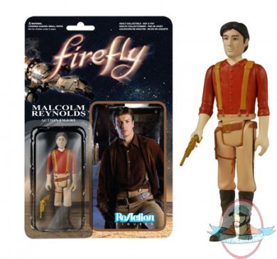 Firefly Malcolm Reynolds ReAction 3 3/4-Inch Retro Action Figure Funko