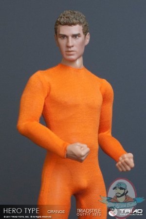  Hero Type: Male Orange for 12 inch Figures by Triad Toys