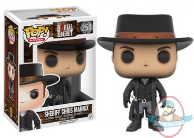 Pop! Movies The Hateful Eight Sheriff Chris Mannix Figure #258 Funko