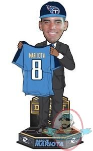 NFL Marcus Mariota Tennessee Titans 2015 Draft Day Bobblehead Forever