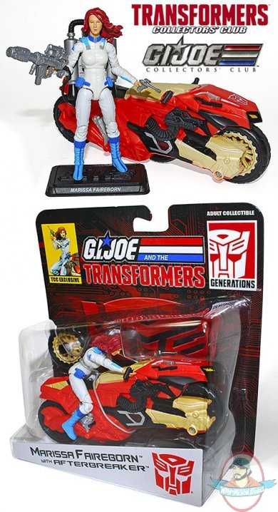 2015 Transformers Club/G.I. Joe Club Marissa Faireborn & Afterbreaker 2015 Transformers Club/G.I. Joe Club Marissa Faireborn & Afterbreaker