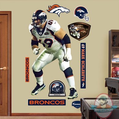 Fathead Mark Schlereth Denver Broncos  NFL