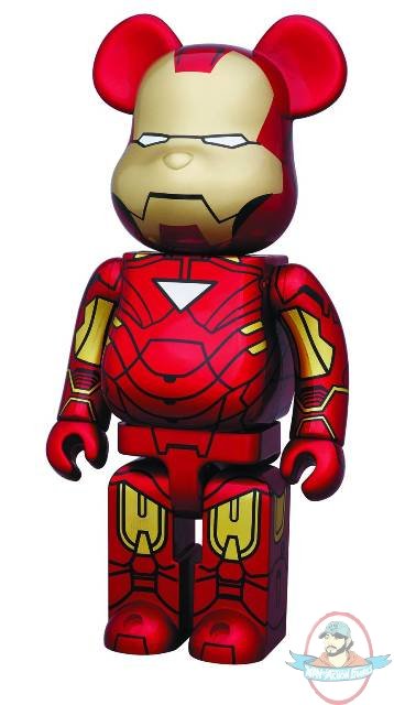 Iron Man 2 Mark VI Armor 400% Bearbrick | Man of Action Figures