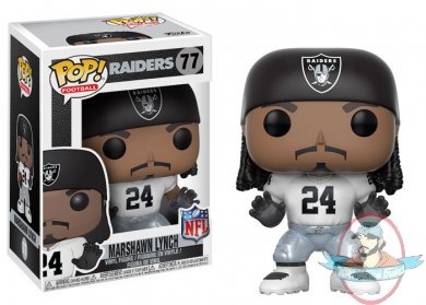 NFL POP! Series 4 Raiders Marshawn Lynch #77 Vinyl Figure Funko