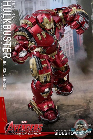 1/6 Avengers AOU Hulkbuster Dlx Ver MMS Hot Toys 903803 Used JC