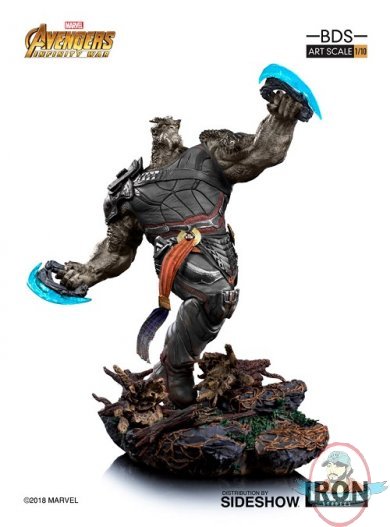 Avengers: Infinity War Cull Obsidian Art Scale 1:10 Battle Diorama 