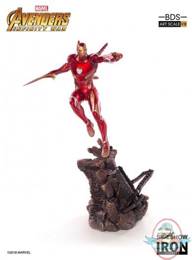 Avengers: Infinity War Iron Man Mark L Art Scale 1:10 Battle Diorama 