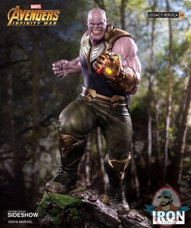 1/4 Avengers Infinity War Thanos Statue Iron Studios 903766