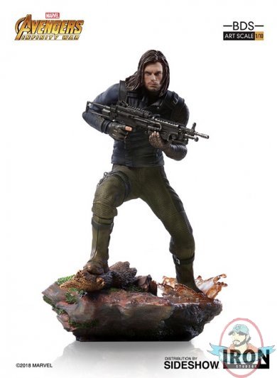 Avengers: Infinity War Winter Soldier Art Scale 1:10 Battle Diorama 