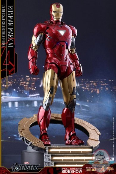 1/6 Sixth Scale Iron Man Mark VI MMS 378 Hot Toys 902815