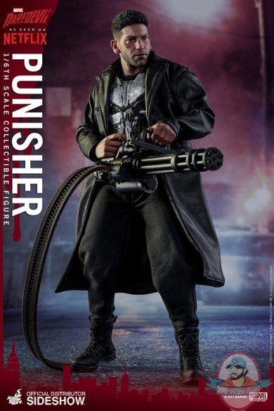1/6 Sixth Scale Marvel The Punisher Figure Hot Toys 903000 Used JC