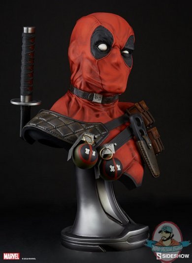 Marvel Deadpool Life-Size Bust by Sideshow Collectibles 400292