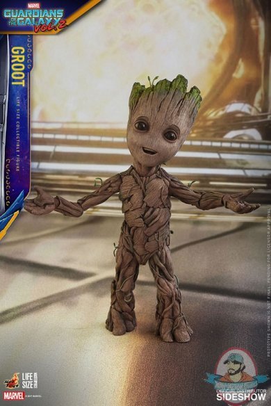 Guardians of the Galaxy Vol 2 Life-Size Figure Groot Hot Toys 903025