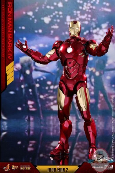 1/6 Iron Man Mark IV Iron Man 2 Diecast MMS461 D21 Hot Toys 903341