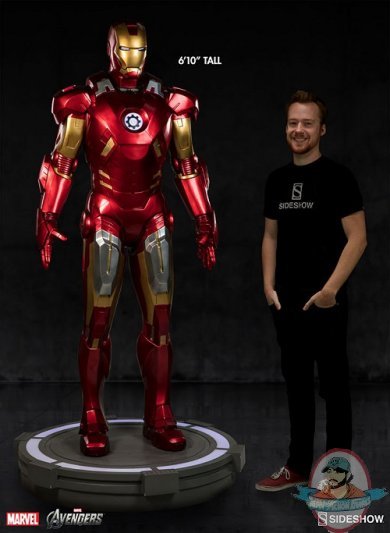 Marvel Iron Man Mark VII Life-Size Figure Sideshow Collectibles 400311