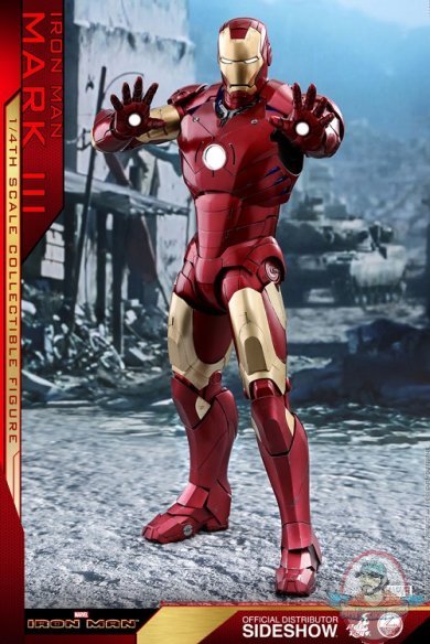 1/4 Scale Iron Man Iron Man Mark III Hot Toys 903411